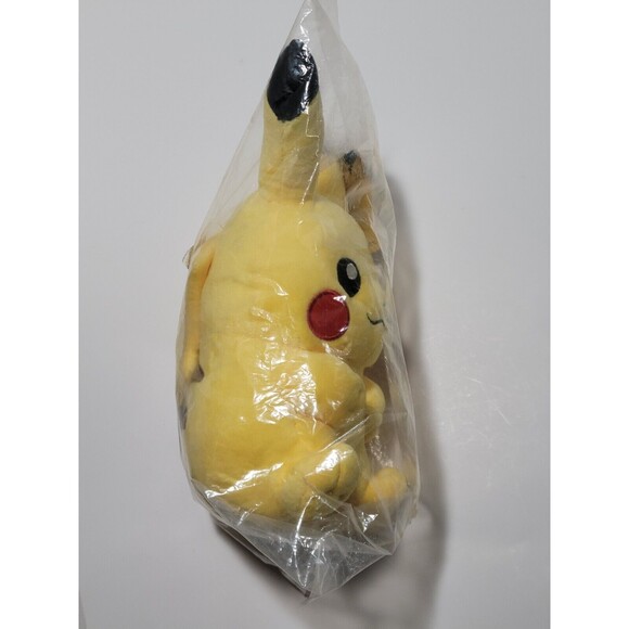 2014 Official Pokémon Pikachu Plush 9" Yellow Stuffed Animal - Picture 4 of 8